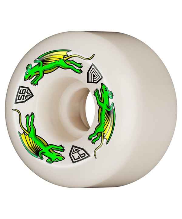 ウィール POWELL PERALTA パウエル ペラルタ NANO RATS DRAGON FORMULA WHITE 93A WHEEL