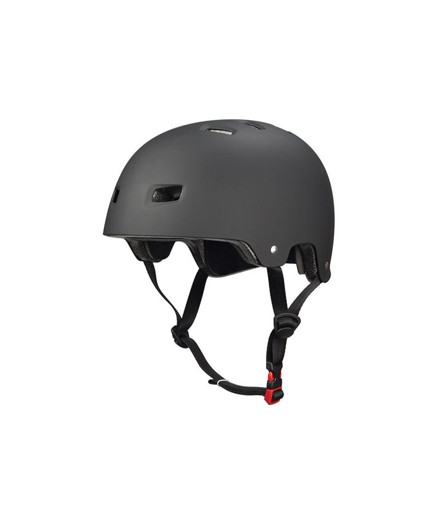 キッズスケートボードヘルメット NULL フローン DELUXE HELMET MATTE BLACK(ONE-ONE)
