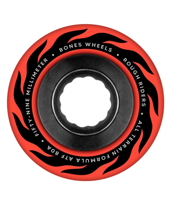 SKATE スケートボード/スケートボードパーツ/ウィール BONES ボーンズ ATF ROUGH RIDER ETERNAL FLAME
