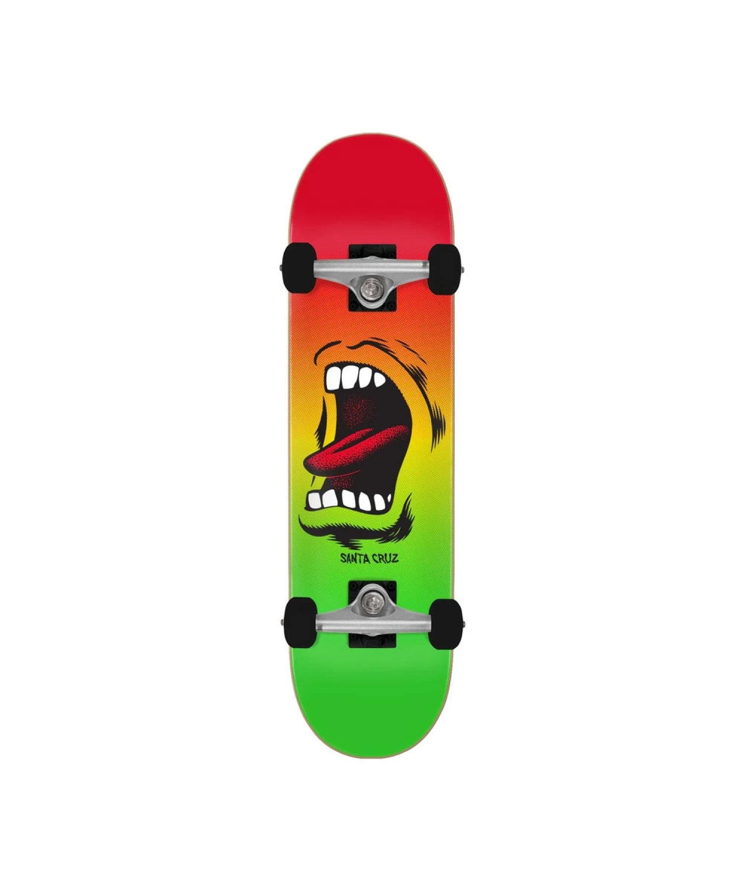 炎のグラフィック スケートボード コンプリート スケートボード コンプリート SANTACRUZ サンタクルーズ SCREAMING