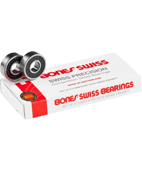 ベアリング BONES ボーンズ BONES SWISS SKATEBOARD BEARINGS