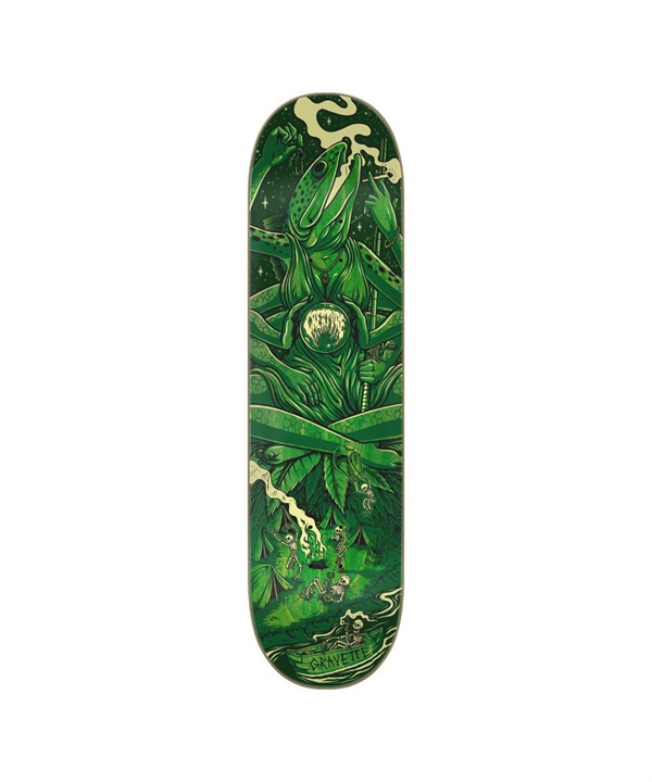 スケートボード デッキ CREATURE クリエーチャー GRAVETTE CREASHIA PRO DECK