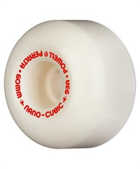 SKATE スケートボード / スケートボードパーツ / ウィール POWELL PERALTA パウエル ペラルタ NANO CUBIC DRAGON FORMULA WHITE 97A WHEEL(ONE-ONE)