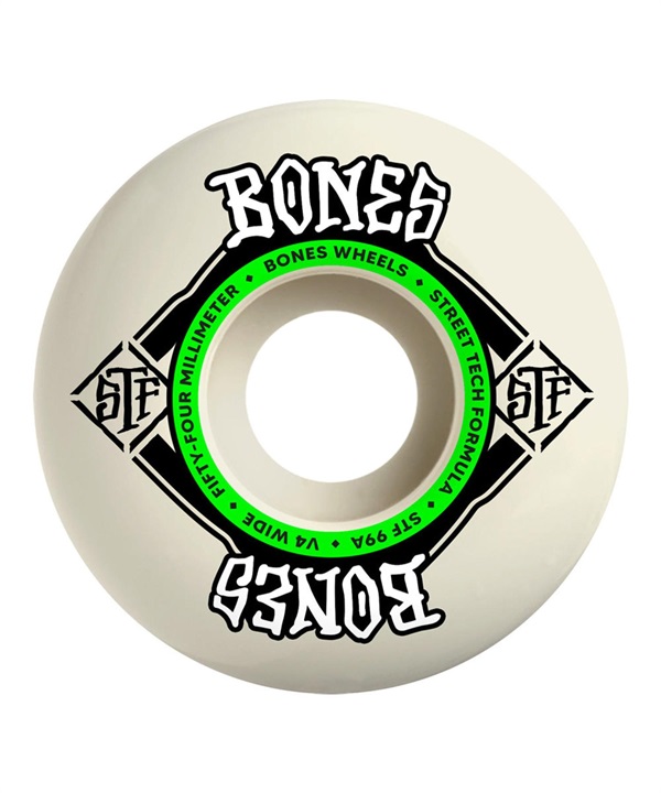 ウィール BONES ボーンズ 54mm STF V4 WIDE 99A SKATEBOARD WHEELS