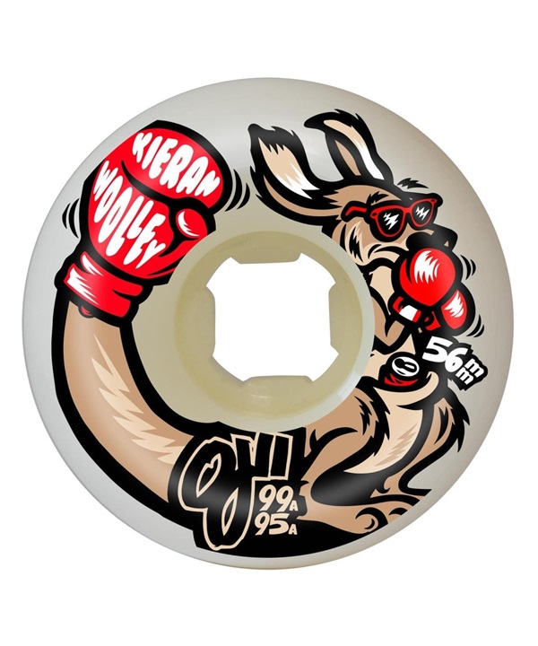 ウィール OJ WHEEL オージェイウィール KIERAN WOOLLEY ROO DOUBLE DURO WHITE MINI COMBO 99A/95A WHEELS