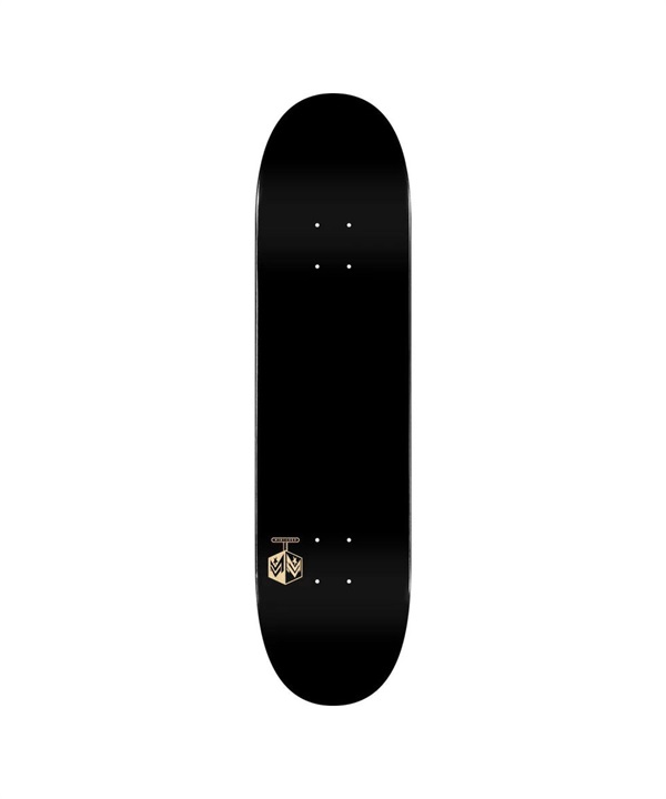 スケートボード デッキ MINI LOGO MINI LOGO DETONATOR "15" SOLID BLACK SKATEBOARD DECK SHAPE 191