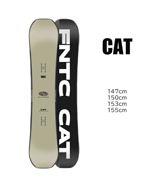 スノーボード 板 FNTC エフエヌティーシー CAT シーエーティー