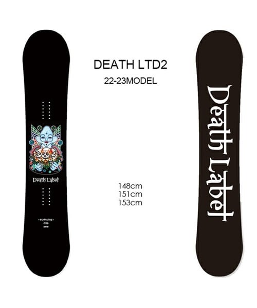 スノーボード 板 DEATH LABEL デスレーベル DEATH SERIES LTD2 デス