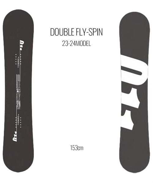 スノーボード 板 メンズ 011Artistic ゼロワン DOUBLE FLY-SPIN 23-24モデル ムラサキスポーツ KK C2(DOUBLE FLY-SPIN-148.5cm)