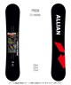 スノーボード 板 メンズ ALLIAN アライアン PRISM 23-24モデル ムラサキスポーツ KK F15(BK-150cm)