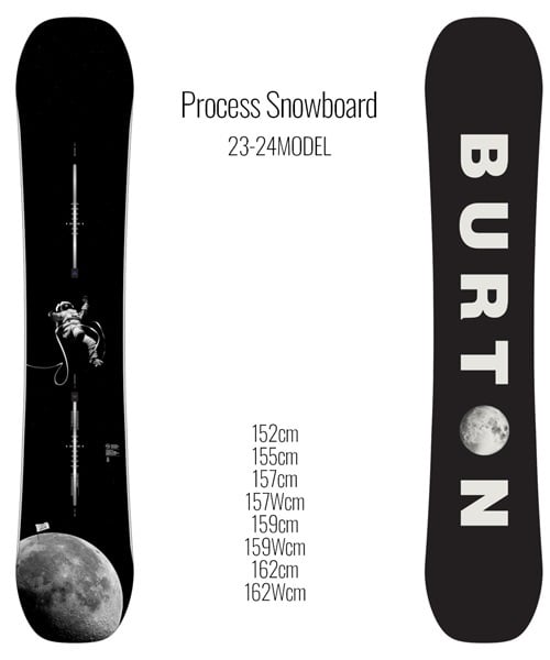 【未使用】 BURTON MEN'S PROCESS 23-24 152cm