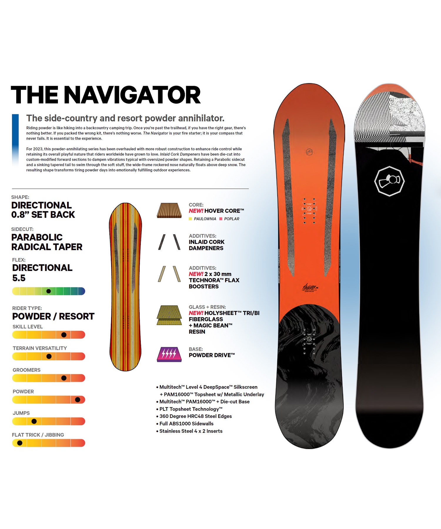 スノーボード 板 メンズ CAPITA キャピタ THE NAVIGATOR 23-24モデル ムラサキスポーツ KK B16(THENAVIGATOR-151cm)