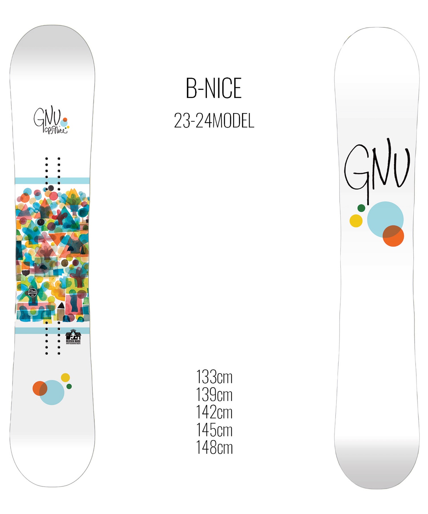 Gnu Ladies Choice Womens Snowboard 145.5cm 並行輸入品
