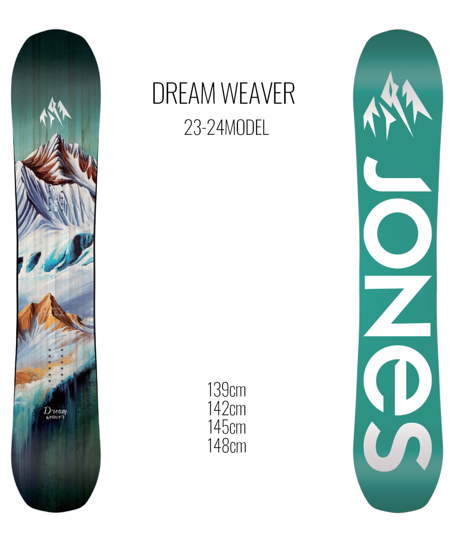 スノーボード 板 レディース JONES ジョーンズ DREAM WEAVER 23-24モデル ムラサキスポーツ KK B16(DREAMWEAVER-139cm)