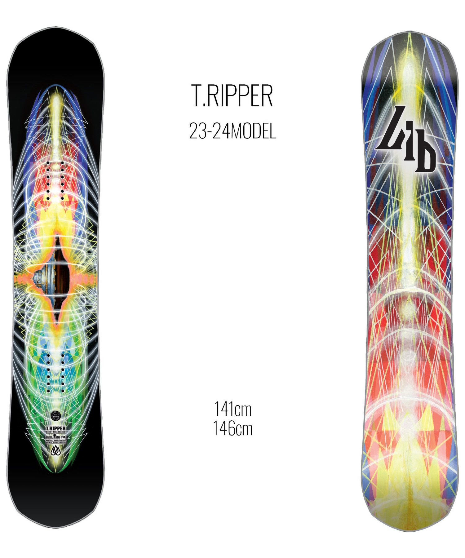 スノーボード 板 レディース LIBTECH リブテック T-RIPPER 23-24モデル ムラサキスポーツ KK B24(BLACK-141cm)