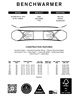 スノーボード 板 メンズ RIDE ライド BENCHWARMER R230200501 23-24モデル ムラサキスポーツ KK J20(ONECOLOR-142cm)