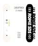 スノーボード 板 メンズ ROME SDS ローム CHEAPTRICK 23-24モデル ムラサキスポーツ KK B10(CHEAPTRICK-147cm)
