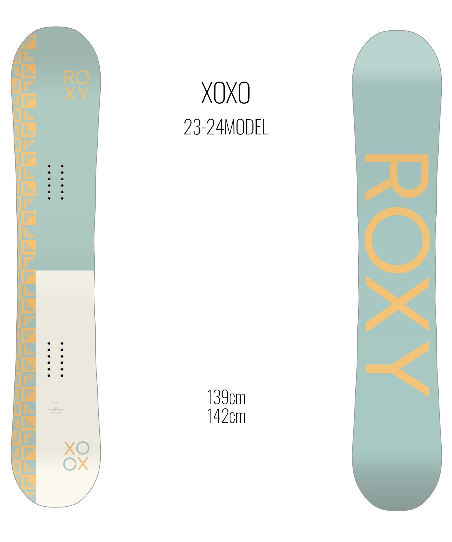 スノーボード 板 レディース ROXY ロキシー XOXO 23-24モデル ムラサキスポーツ KK B24(GREEN-139cm)