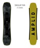 【早期購入】AMPLID アンプリッド スノーボード 板 メンズ SINGULAR TWIN ムラサキスポーツ 24-25モデル LL B8(ONECOLOR-143cm)