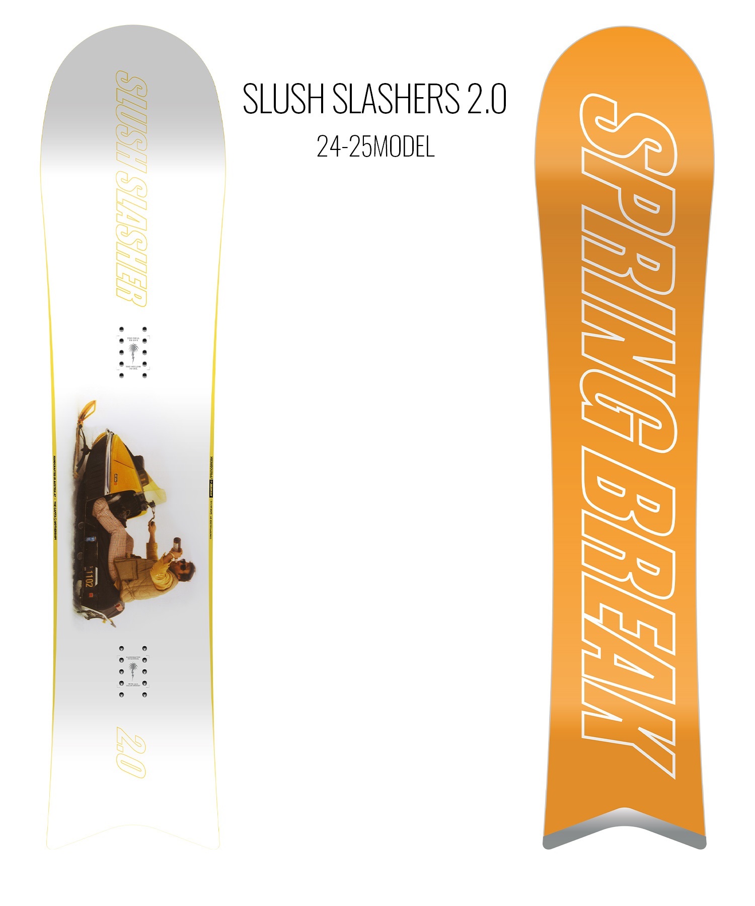 【早期購入】CAPITA キャピタ スノーボード 板 メンズ スプリングブレイク SLUSH SLASHERS 2.0 ムラサキスポーツ 24-25モデル LL A19(ONECOLOR-139cm)