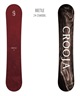 【早期購入】CROOJA クロージャ スノーボード 板 メンズ グラトリ BEETLE ムラサキスポーツ 24-25モデル LL B23(ONECOLOR-148cm)