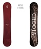 CROOJA クロージャ スノーボード 板 メンズ グラトリ BEETLE ムラサキスポーツ 24-25モデル LL B23(ONECOLOR-148cm)