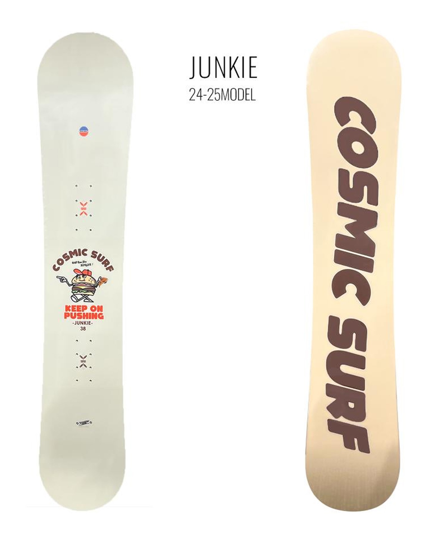 COSMIC SURF コスミックサーフ ジャンキー スノーボード 板 レディース