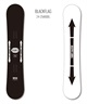 セットアイテム対象 DEATHLABEL デスレーベル スノーボード 板 ユニセックス BLACKFLAG ムラサキスポーツ 24-25モデル LL B8(ONECOLOR-137cm)