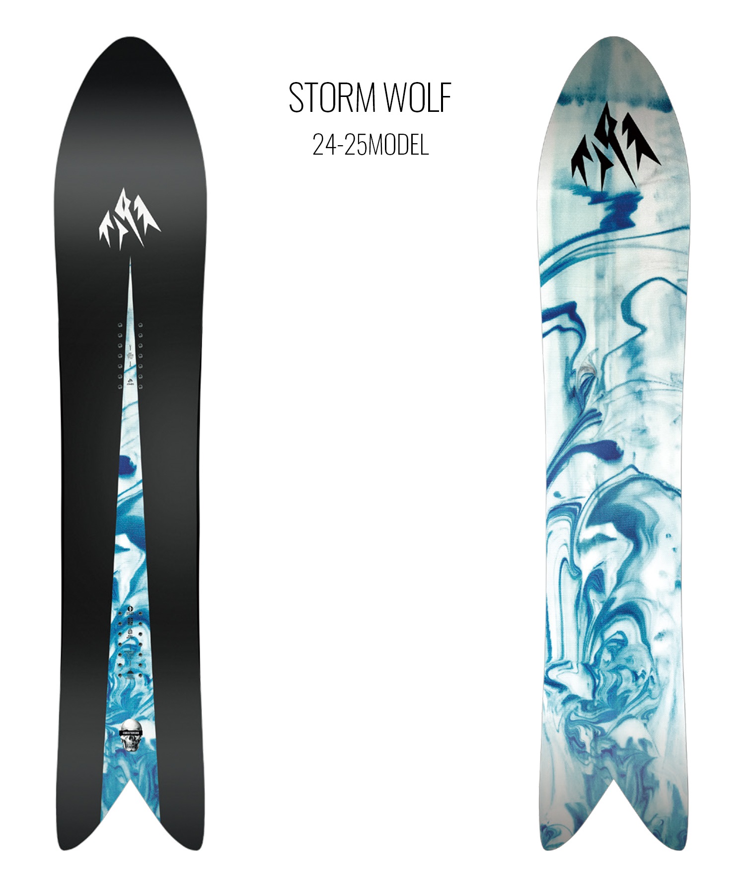 【早期購入】JONES ジョーンズ スノーボード 板 メンズ STORM WOLF ムラサキスポーツ 24-25モデル LL B15(ONECOLOR-150cm)