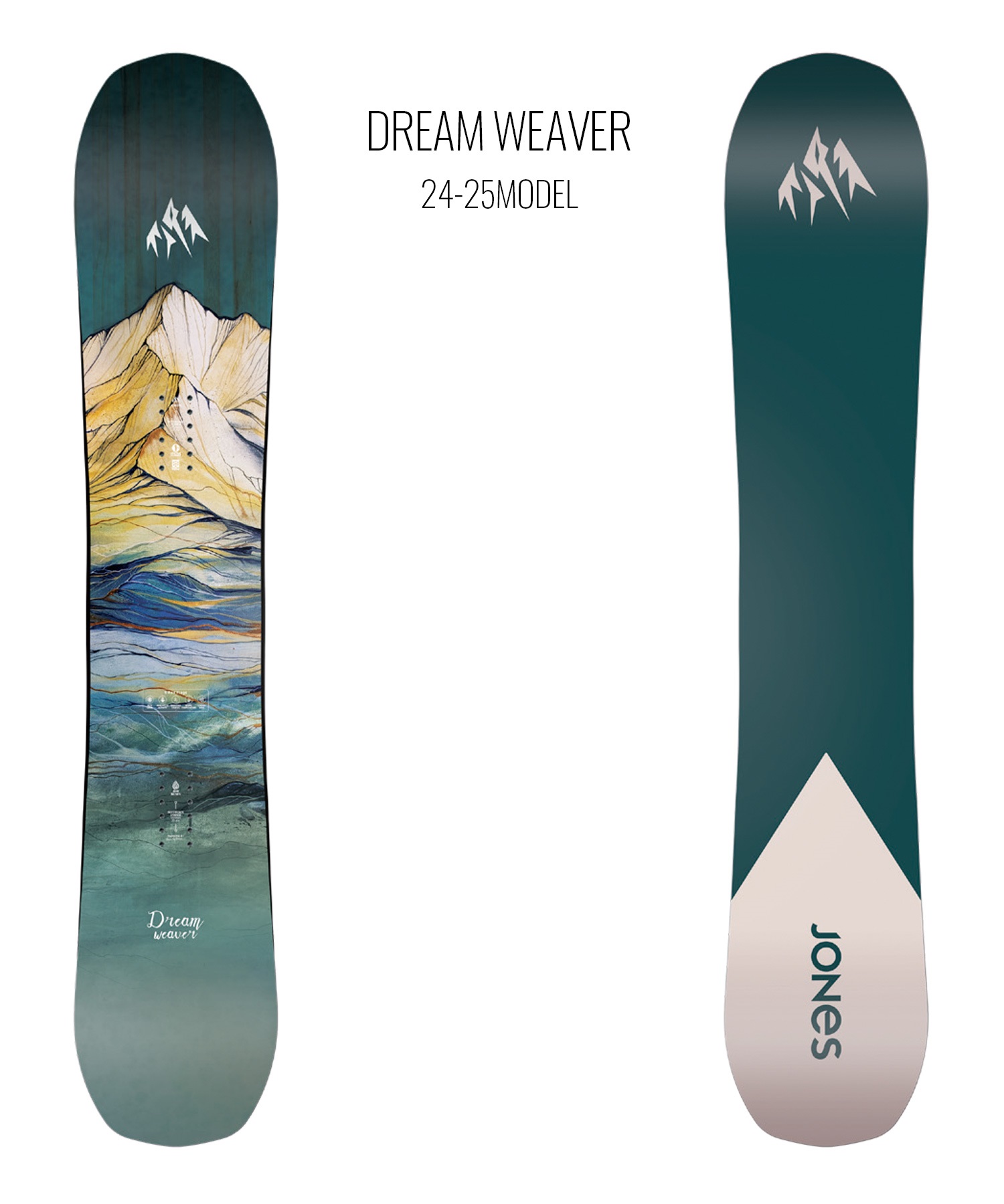 【早期購入】JONES ジョーンズ スノーボード 板 レディース DREAM WEAVER ムラサキスポーツ 24-25モデル LL B15(ONECOLOR-139cm)