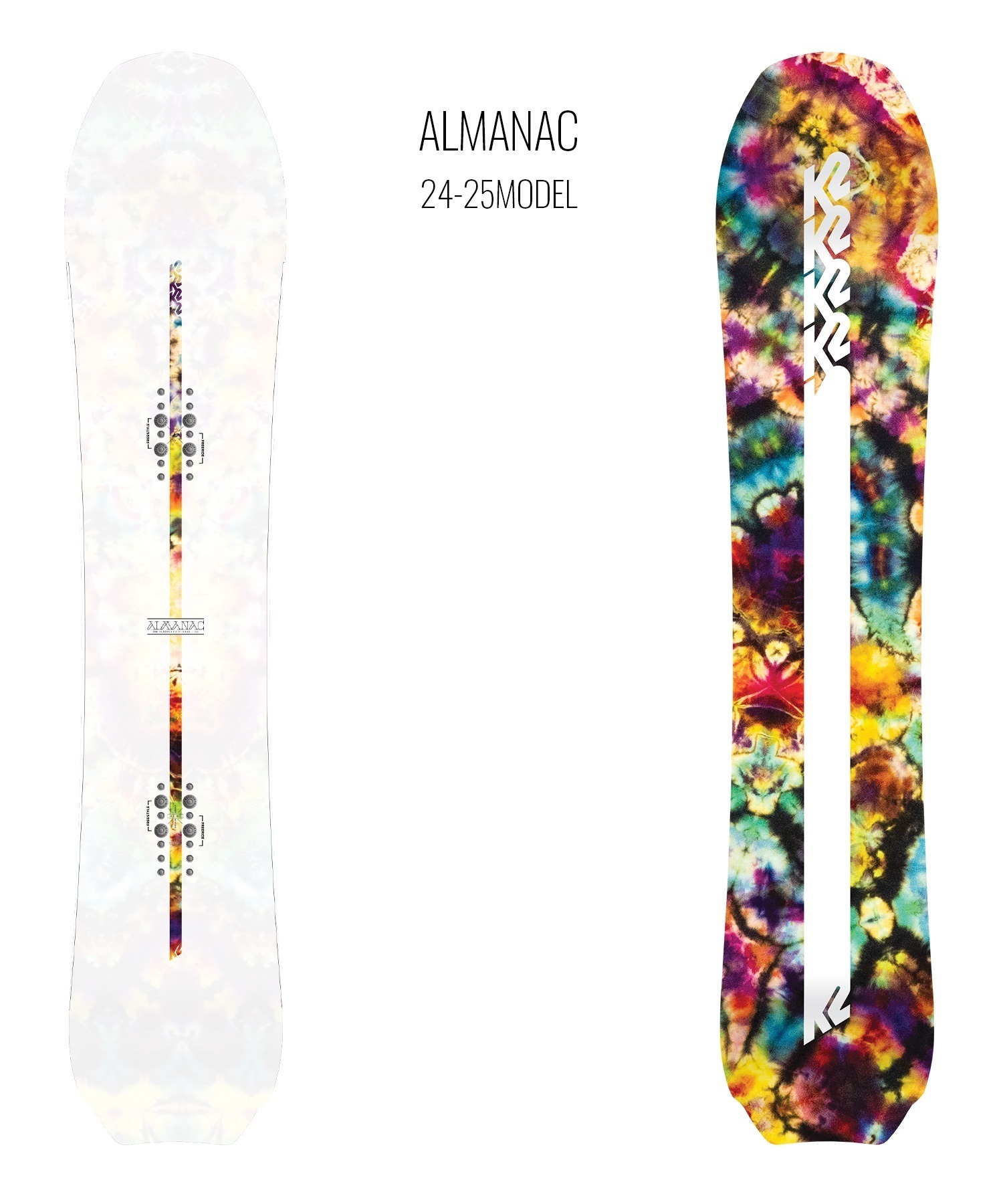 【早期購入】K2 ケーツー スノーボード 板 メンズ ALMANAC ムラサキスポーツ 24-25モデル LL A26(ONECOLOR-137cm)