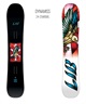 LIBTECH リブテック スノーボード 板 レディース DYNAMISS ムラサキスポーツ 24-25モデル LL A26(BK-142cm)