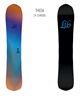 LIBTECH リブテック スノーボード 板 レディース THEDA ムラサキスポーツ 24-25モデル LL I26(BLOR-144cm)