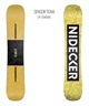 【早期購入】NIDECKER ナイデッカー スノーボード 板 メンズ SENSOR TEAM ムラサキスポーツ 24-25モデル LL E2(ONECOLOR-147cm)