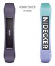 【早期購入】NIDECKER ナイデッカー スノーボード 板 レディース WOMENS SENSOR ムラサキスポーツ 24-25モデル LL E2(ONECOLOR-139cm)