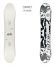 セットアイテム対象 RIDE ライド スノーボード 板 メンズ COMPACT ムラサキスポーツ 24-25モデル LL A26(ONECOLOR-138cm)