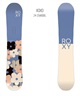 【早期購入】ROXY ロキシー スノーボード 板 レディース XOXO ムラサキスポーツ 24-25モデル LL A26(NVWT-139cm)