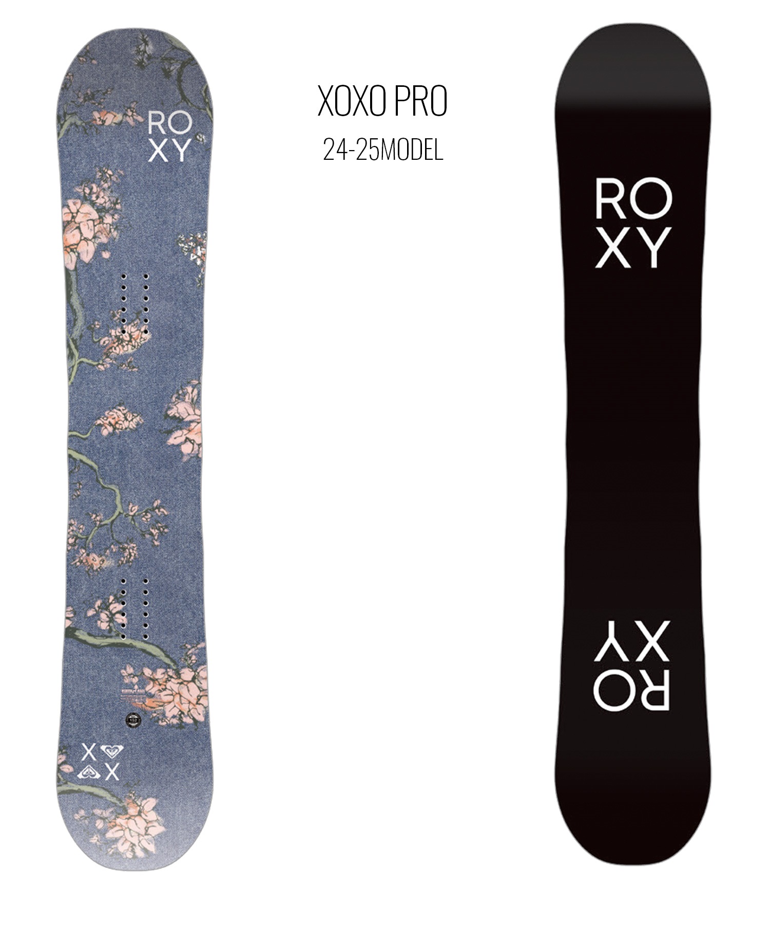 【早期購入】ROXY ロキシー スノーボード 板 レディース XOXO PRO ムラサキスポーツ 24-25モデル LL A26(GY-145cm)