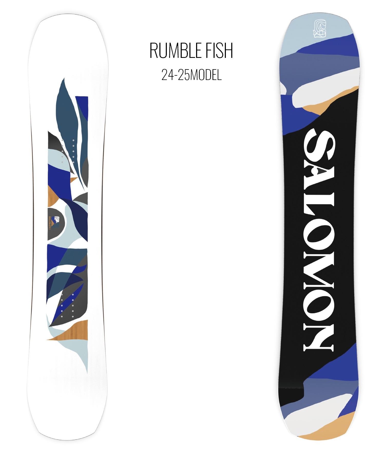 【早期購入】SALOMON サロモン スノーボード 板 レディース RUMBLE FISH ムラサキスポーツ 24-25モデル LL A19(ONECOLOR-140cm)