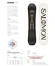 【早期購入】SALOMON サロモン スノーボード 板 レディース WONDER ムラサキスポーツ 24-25モデル LL A19(ONECOLOR-140cm)