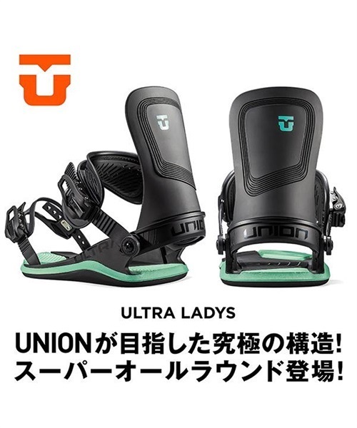 スノーボード バインディング ビンディング UNION ユニオン 2220323 ULTRA W 22-23モデル ムラサキスポーツ JJ A27(VIOLET-S)