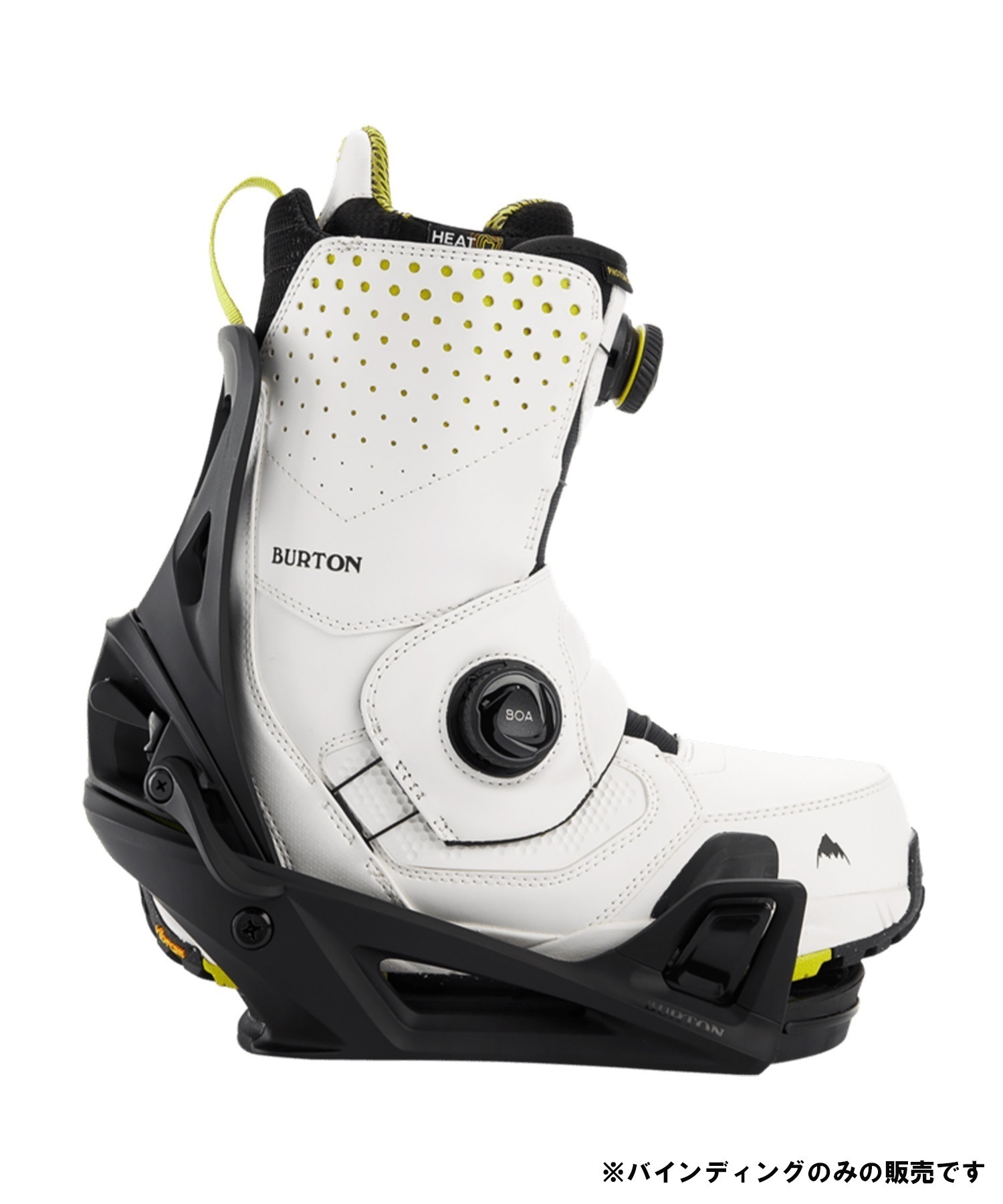 スノーボード バインディング ビンディング メンズ BURTON バートン Men's Step On Re:Flex Snowboard Bindings 23-24モデル KK J13(BLACK-S)