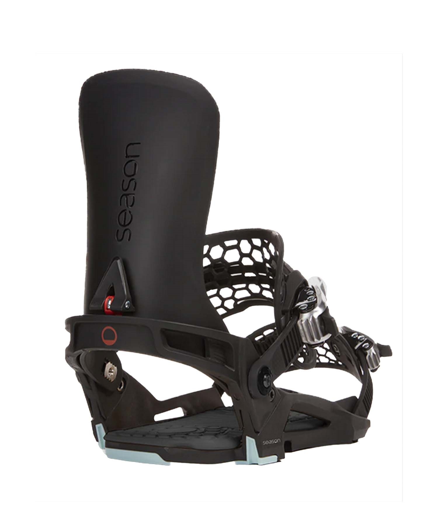 スノーボード バインディング SEASON シーズン UNIVERSALSNOWBOARD 23-24モデル ムラサキスポーツ KK C10(BLACK-M)