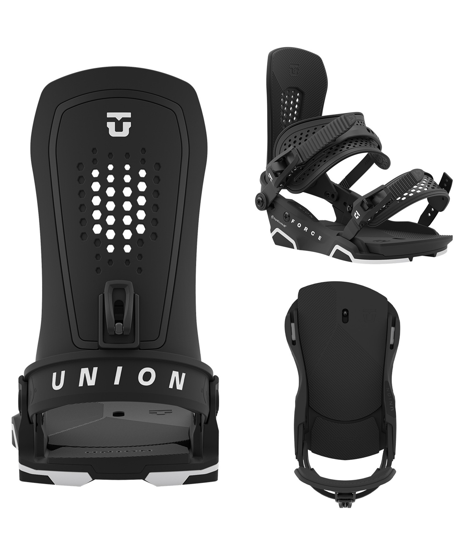 スノーボード バインディング メンズ UNION ユニオン FORCE 23-24モデル ムラサキスポーツ KK B16(BLACK-S)