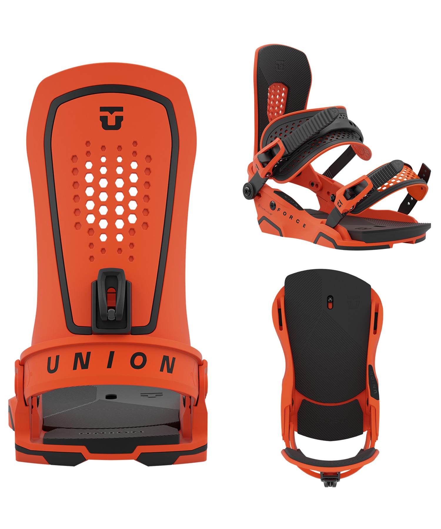 スノーボード バインディング メンズ UNION ユニオン FORCE 23-24モデル ムラサキスポーツ KK B16(ORANGE-S)