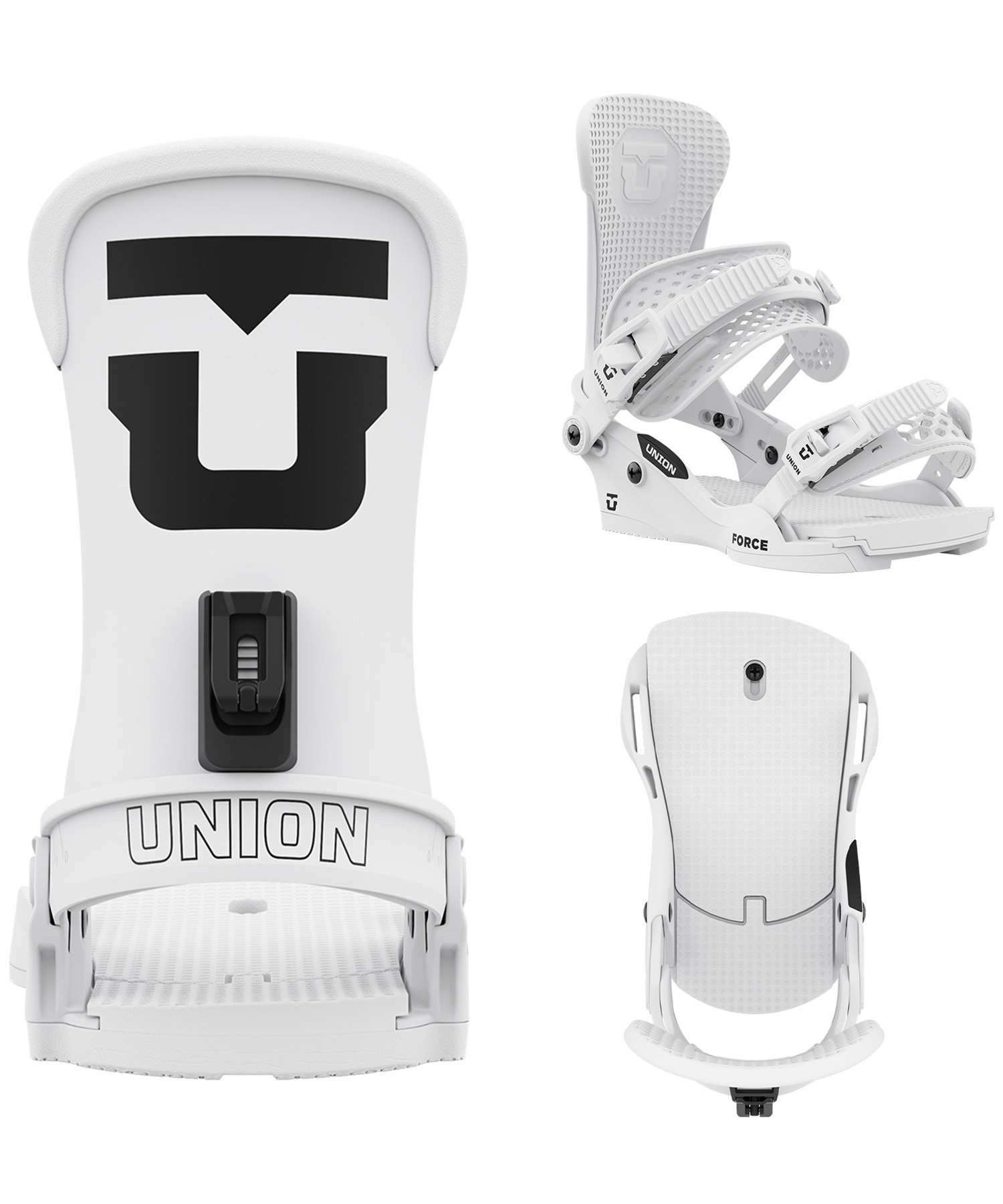 【早期購入】UNION ユニオン スノーボード バインディング メンズ FORCE CLASSIC TEAM LOGO 23-24モデル ムラサキスポーツ KK B16(WHITE-S)