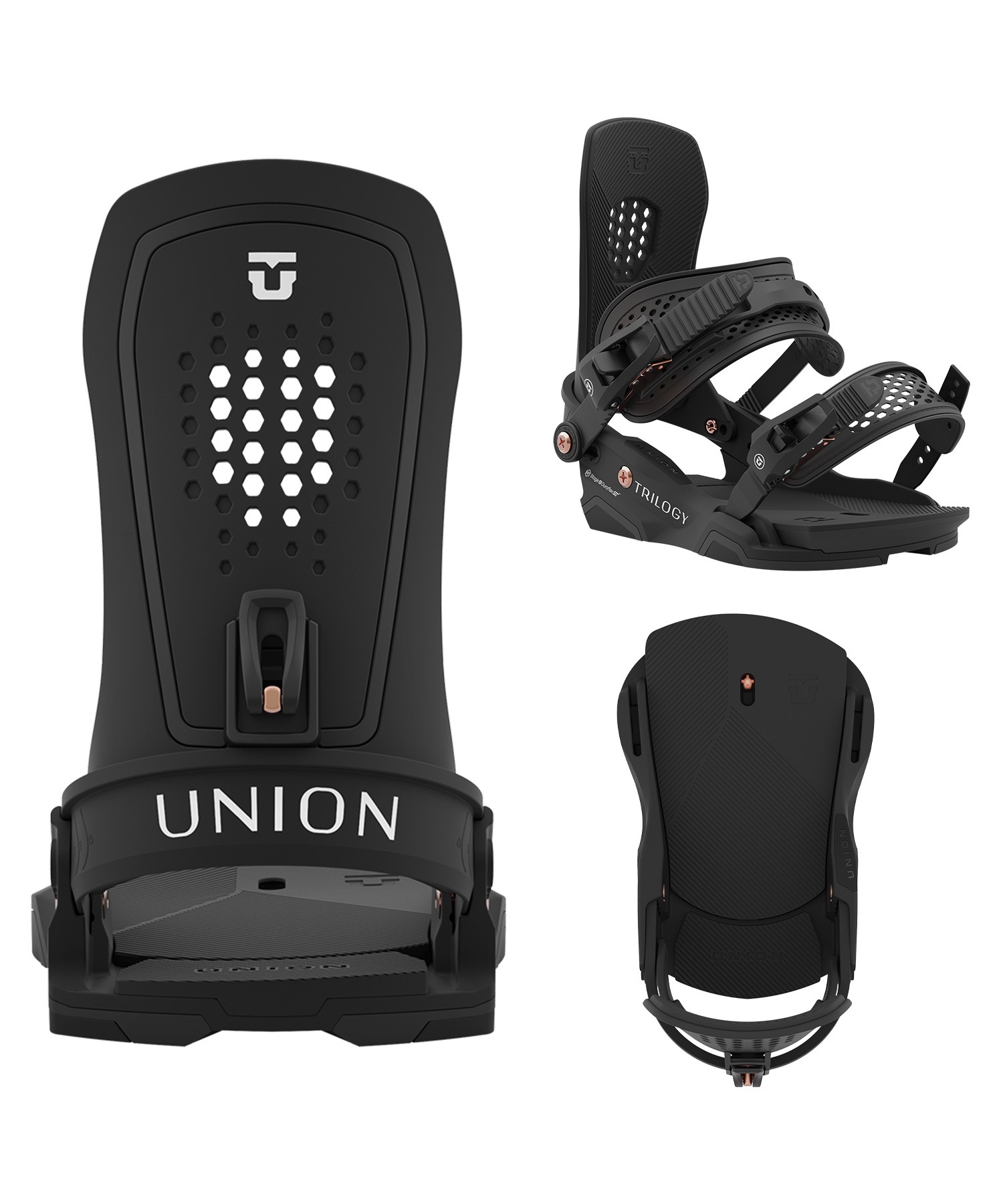 スノーボード バインディング レディース UNION ユニオン TRILOGY 23-24モデル ムラサキスポーツ KK B16(BLACK-S)