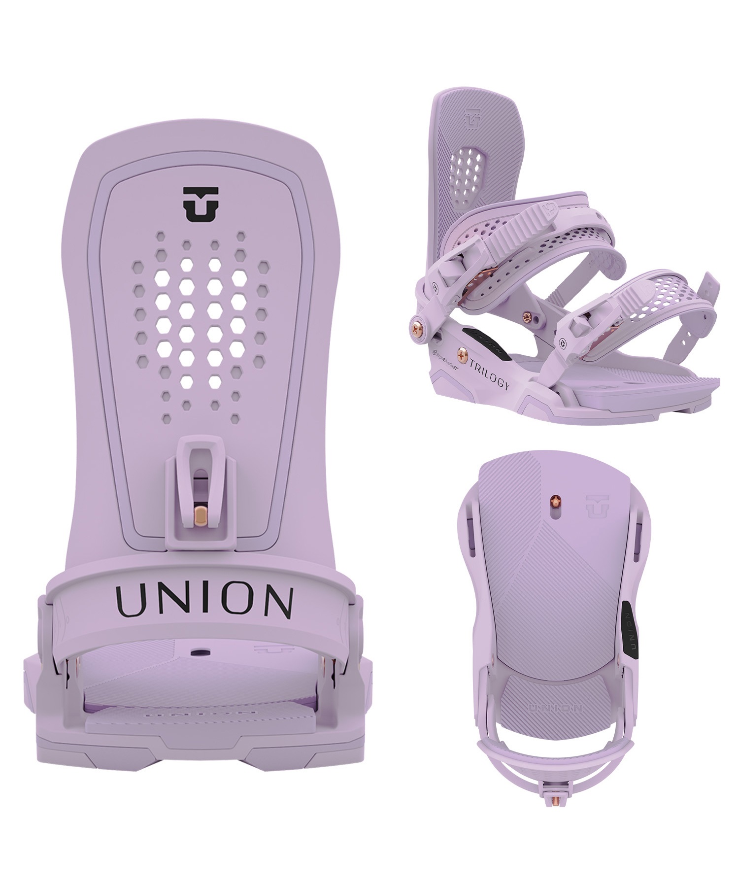 スノーボード バインディング レディース UNION ユニオン TRILOGY 23-24モデル ムラサキスポーツ KK B16(LILAC-S)