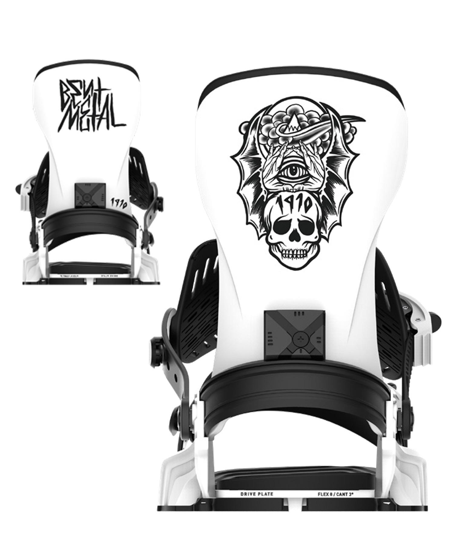BENT METAL ベントメタル スノーボード バインディング ビンディング メンズ TRANSFER ムラサキスポーツ 24-25モデル LL B1(BK-M)