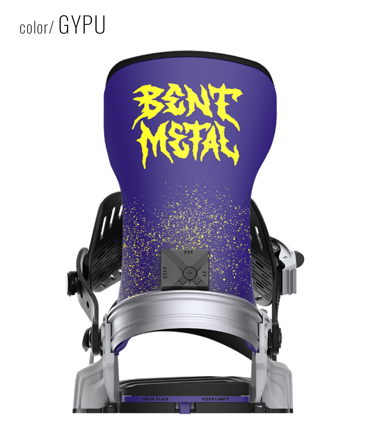 【早期購入】BENT METAL ベントメタル スノーボード バインディング ビンディング メンズ TRANSFER ムラサキスポーツ 24-25モデル LL B1(GYPU-M)